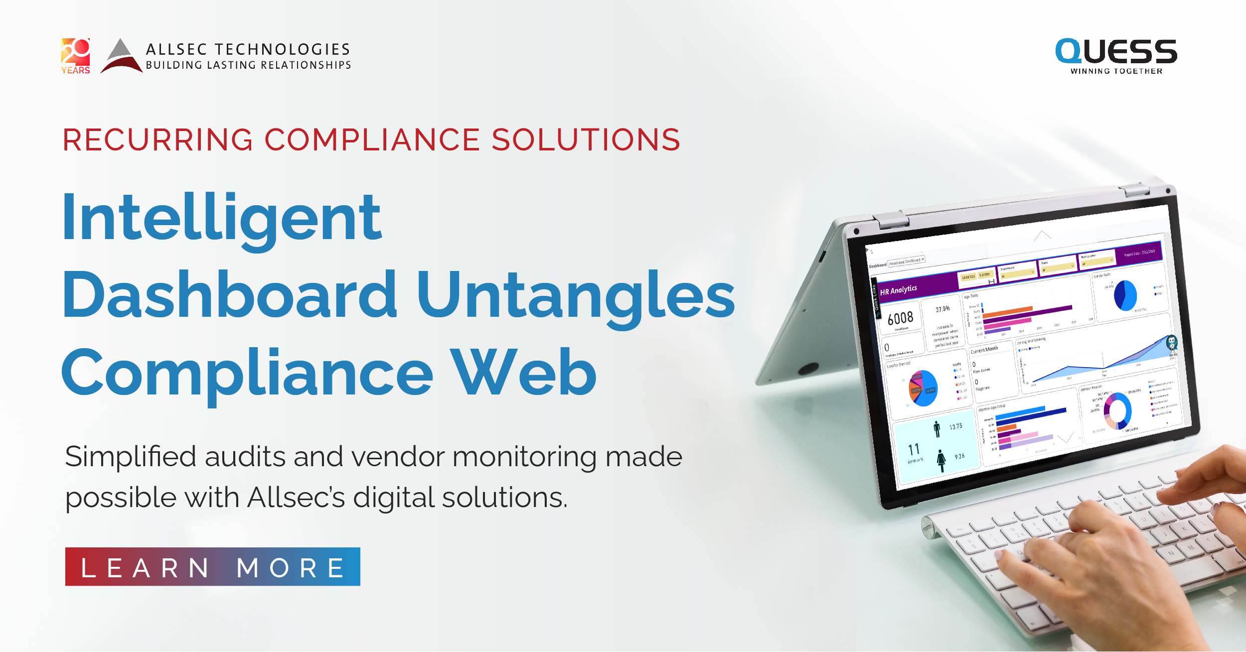 Intelligent Dashboard Untangles Compliance Web for recurring compliance solutions